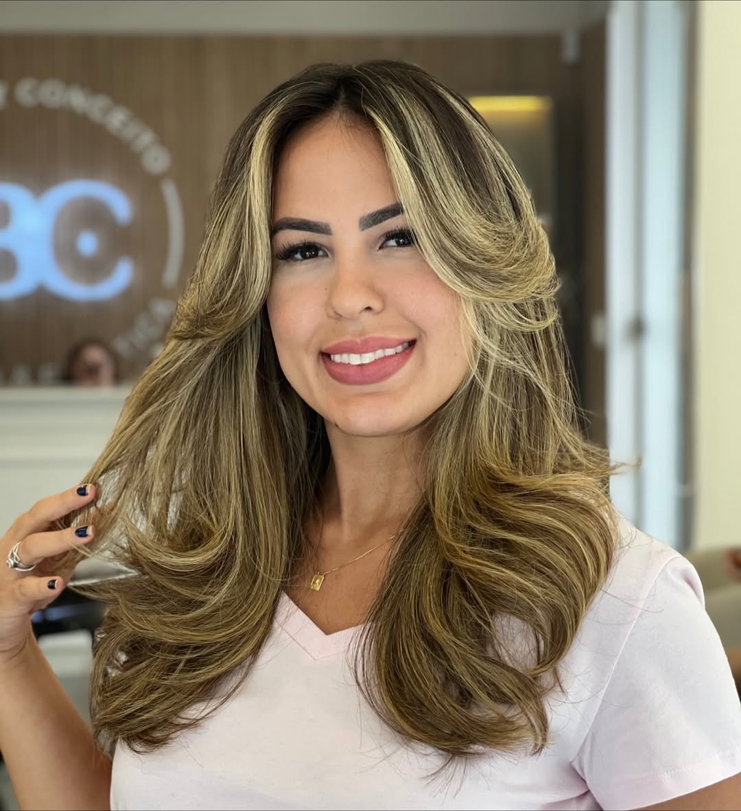 Cabelo tratado